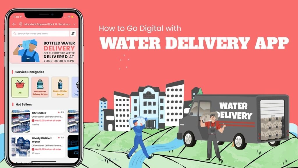 Go Digital with a Water Delivery App