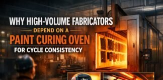 Why High-Volume Fabricators Depend on a Paint Curing Oven for Cycle Consistency
