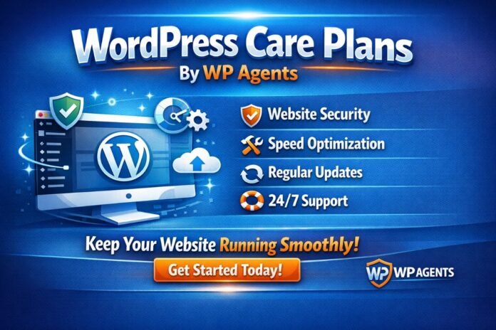 WP Agents WordPress Care Plans in the USA