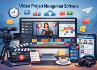 Image to Explain How Video Project Management Software Works