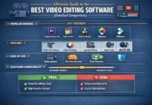 Best Video Editing Software 2026 detailed comparison of top video editors