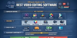 Best Video Editing Software 2026 detailed comparison of top video editors