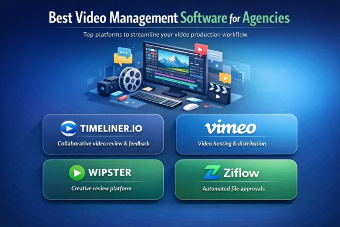 Best Video Management Software for Agencies Workflow Dashboard