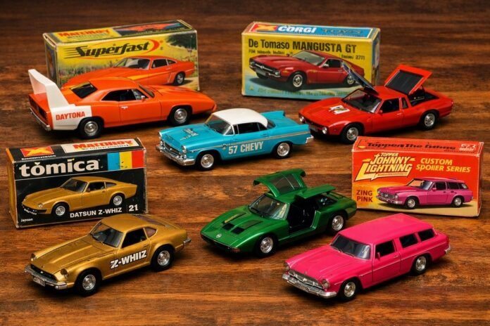 Top 10 rare cars die cast toys collection featuring Hot Wheels and Matchbox models