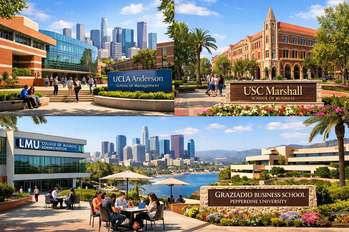 Top business schools campuses in Los Angeles California