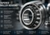 High precision tapered roller bearing showcasing engineering quality and durability