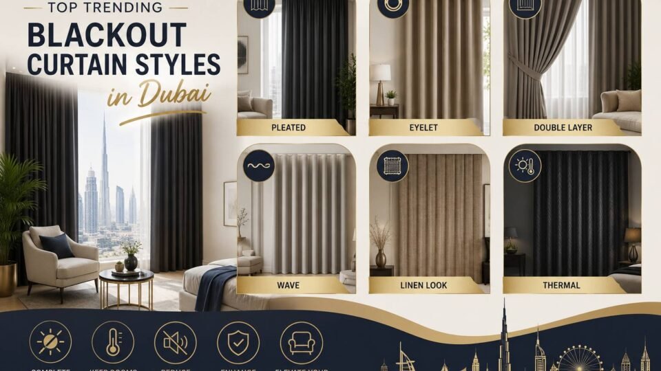 Top Trending Blackout Curtain Styles in Dubai