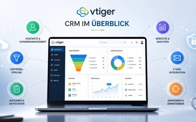 Die wichtigsten Funktionen von vTiger CRM f&uuml;r Vertrieb und Kundenmanagement