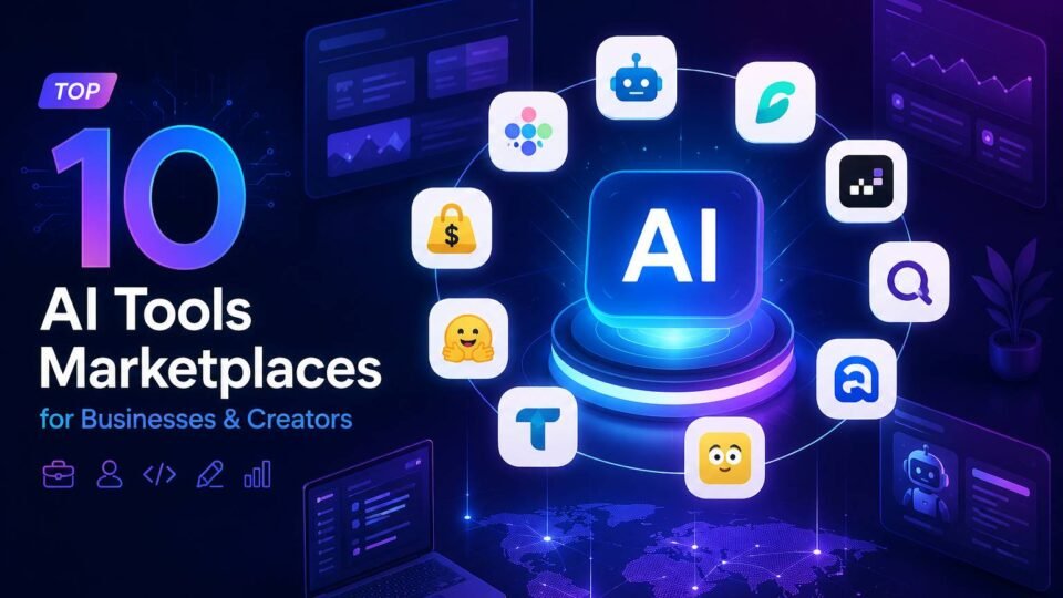 Top AI Tools Marketplaces for businesses and creators to discover, compare, and choose the best AI software platforms.